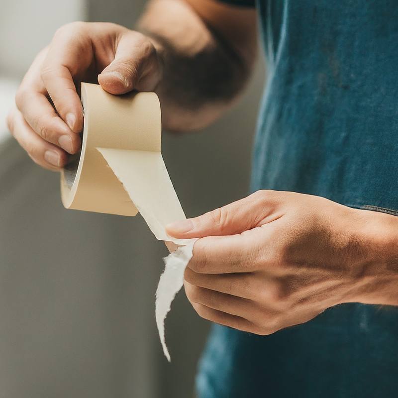 Air permeability venting tape for PU foam injection in white goods